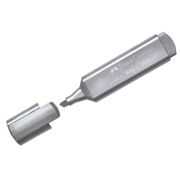 Текст-маркер Faber-Castell скош.1-5мм.серебр.металлик