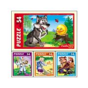 *Puz-mini  54д. РыжийКот 3658 Лучшие сказки (в ассорт.)