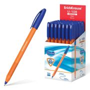 РУЧКА ШАР. ERICH KRAUSE® U-108 ORANGE STICK 1.0 ULTRA GLIDE TECHNOLOGY, СИНИЙ /50/200/2400/
