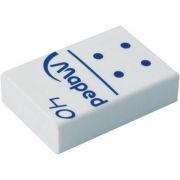 511240 DOMINO Maped Ластик средний, в виде домино (10216100/180819/0020187/02  , КИТАЙ)