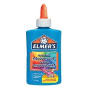 Клей канцелярский Elmers «Colour Glue», 147мл, для слаймов, синий, непрозрачный