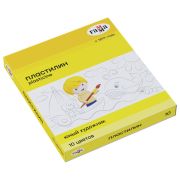 Пластилин 10цв.140гр.ГАММА.Юный художник.со стеком.к/у.