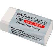 Ластик FABER-CASTELL Dust Free.прямоуг.41*18*11мм.белый.п/у.