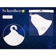 **НГ Материалы д/творч(Schreiber) Пенопластовая заготовка Колокольчик [1шт.;10.3*12.6*1.5] (S 2933)