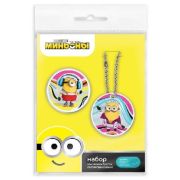 Набор светоотражателей: наклейка и брелок «Миньоны 2»