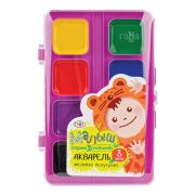 Краски акв.мед. 8цв.ГАММА.Naturals.Малыш.б/к п/у