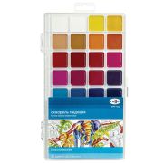 Акварель Гамма «Классическая», медовая, 32 цвета, без кисти, пластик. упак., европодвес