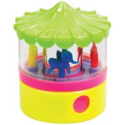 Точилка пластиковая Мульти-Пульти «Карусель», 1 отверстие, контейнер