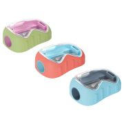 Точилка пластиковая Berlingo «Soft», 1 отверстие, контейнер, ассорти, туба