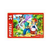 *Puz-maxi 24д. РыжийКот 0606 Сказка о Красной шапочке [уменьш.коробка]