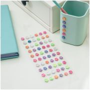 Наклейки акриловые MESHU «Bright crystal», 25*10см