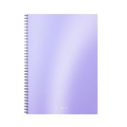 703 Тет.пласт.обл.гребень.А4. 80л кле.ErKr.Candy.сиреневый перламутр