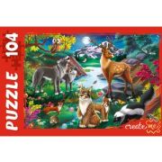 *Puz  104д. РыжийКот 5265 Животный мир