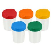 Стакан-непроливайка Стамм «Премиум», с крышкой, ассорти