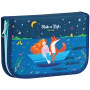 Пенал 1 отделение, 210*130 ArtSpace «Fairy Tale», две откидные секции, ткань