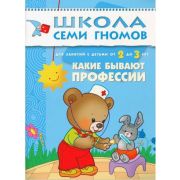 ШколаСемиГномов 2-3 года Какие бывают профессии Кн.с карт.вкладкой