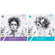 Скетчбук для акварели 20л. 250*250мм на склейке ArtSpace «Portrait», 180г/м2