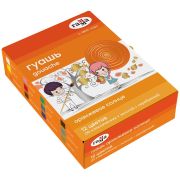 Гуашь Гамма «Оранжевое солнце», 12 цветов (10 классич.+золотой+серебряный), 20мл, картон. упаковка