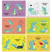 005 Альб.р24л.А5.BG.карт.обл.Croco.ассорти