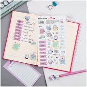 Наклейки бумажные для ежедневников MESHU «Hygge», 12*21см, 42 наклейки, европодвес