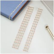 Наклейки акриловые MESHU «Gold line», 25*7,8см