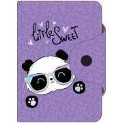 Визитница карманная OfficeSpace «Sweet Panda», 10 карманов, 75*110мм, ПВХ