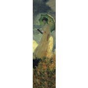 _Закладка(Эксмо) Клод Моне Женщина с зонтиком (с резинкой) [АРТЕ] [978-5-04-157320-1]