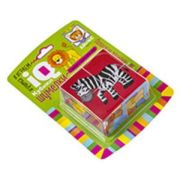 *Кубики(Айрис)  4шт. КубикиШумелки Полосатая лошадка (28257)