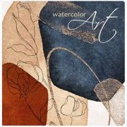 _SketchBook(Полином) д/акварели(3081) FL (190х190 32л., 200г/кв.м. Гознак, кн. переплет)