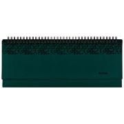 Планинг недатированный, 64л., 330*130мм, кожзам, Berlingo «Vivella Prestige», зеленый