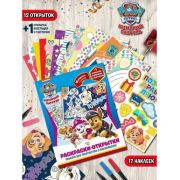 АльбомДляТворч(накл.) Щенячий патруль. Веселые щенки (302412)