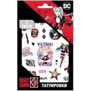 *Татуировки-переводилки(NDPlay) 2листа Бэтмен Harley Quinn [19*12см] (302806) (302806)