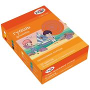 Гуашь Гамма «Оранжевое солнце», 12 цветов (6 перламутр.+ 6 классич.), 20мл, картон. упаковка