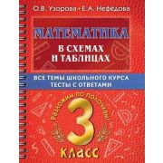 СамыйПолныйКурс_РазложимПоПолочкам  3кл. Математика в схемах и таблицах с тестами (Узорова О.В.,Нефе