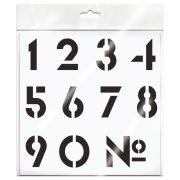 Трафарет ArtSpace 20*20см «Цифры»