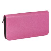 Пенал 1 отделение, 190*100 ArtSpace «My Space», розовый, ПВХ с блестками