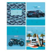 Тетрадь 12л., клетка BG «Экстрим», эконом