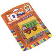 *Кубики(Айрис)  4шт. УмныеКубики Шумелки Быстрые машины (28249)