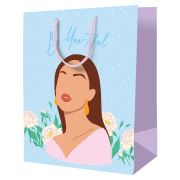 Пакет подарочный 18*23*10см ArtSpace «Beautiful», ламинированный