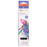 Карандаши акварельные Сонет, 06цв., заточен, картон, европодвес