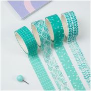 Набор клейких декоративных лент MESHU «Azure», 4шт