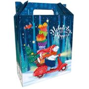 **НГ ПодарочнаяКоробка(ФениксПрезент) Новый год - время чудес [сборная;27*19*8] (81283)