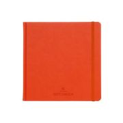 _SketchBook(Полином) д/акварели(3135-1) Fine Line, оранжевый(190х190 32л., 200г/кв.м. Гознак, книж.п