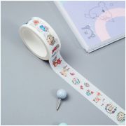 Клейкая лента декоративная MESHU «Cute toys», 1,5см*3м