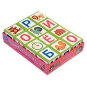 *Кубики(Айрис) 12шт. УмныеКубики Учимся читать (29014)