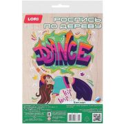 *Набор д/творч(Лори) РосписьПоДереву Картина Уличный стиль Хип-хоп (Фр-016)