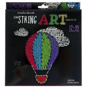 *Набор д/творч(DankoToys) StringArt «Воздушный шар» [заготовка,мулине,булавки] (STRA-01-06)