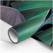 Упаковочная бумага глянц. 70*100см, MESHU «Цветочный принт», 80г/м2