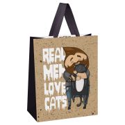 Пакет подарочный 26*32*12см MESHU «Real men», выборочный лак, крафт