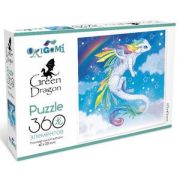 *Puz  360д. Origami Год  Дракона. Белый дракон. 08037